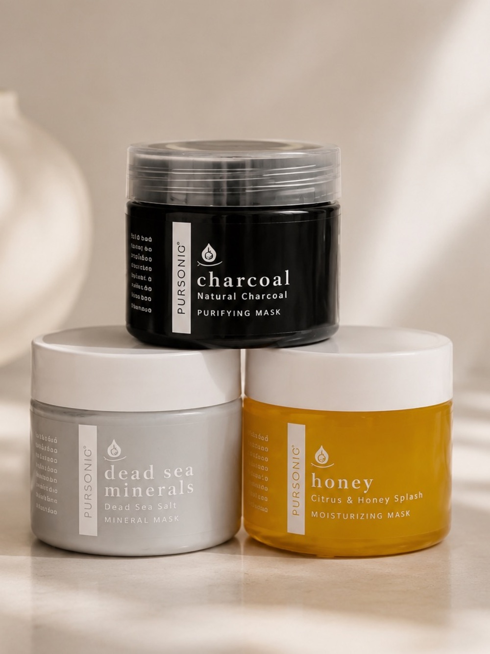 Pursonic 15 Minute Facial Therapy Face Mask 1.7 oz – Choose Your Mask